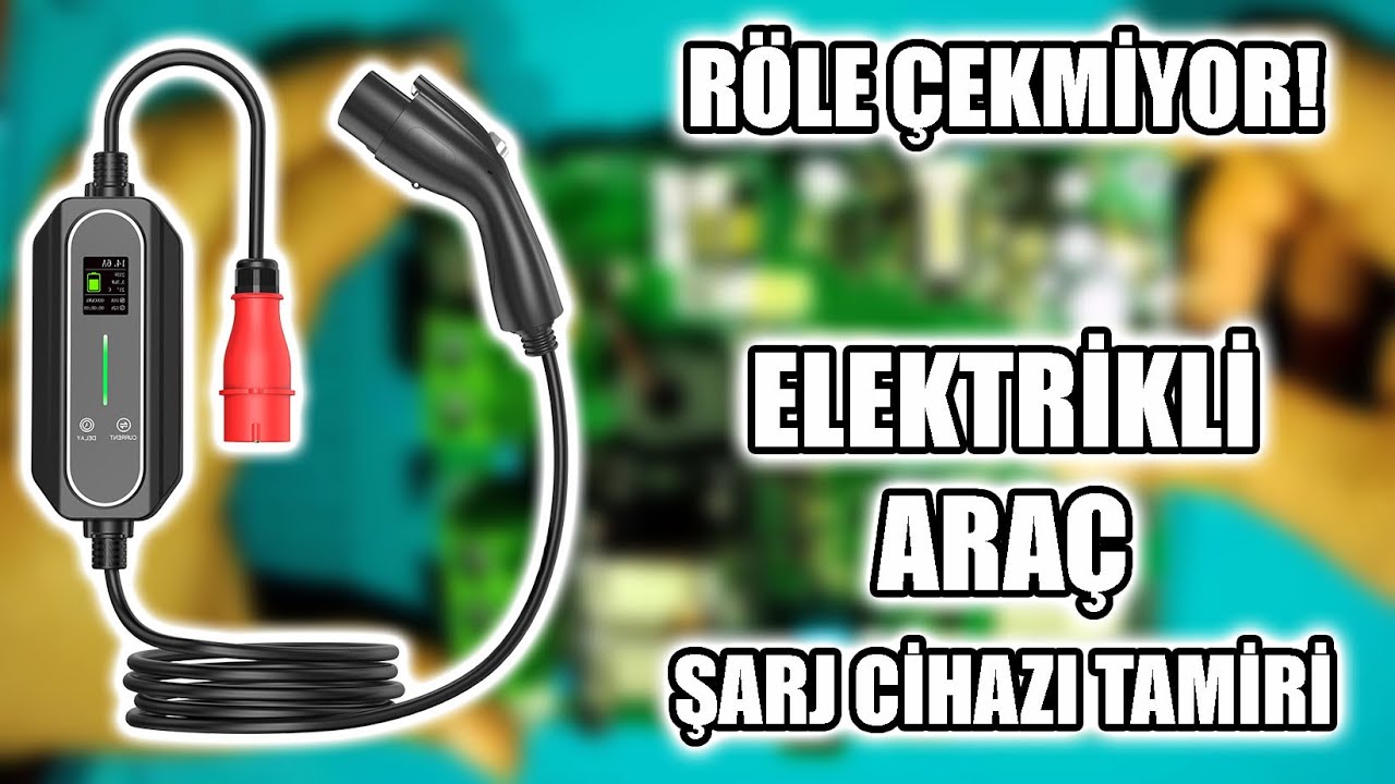 Röle Çekmiyor! Elektrikli Araba Şarj Cihazı Tamiri