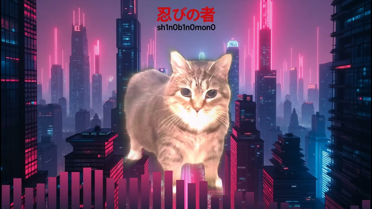 shinobinomono &mdash; OIIA CAT (Cyberpunk / Dark Synth / Industrial Electro Remix 2025)