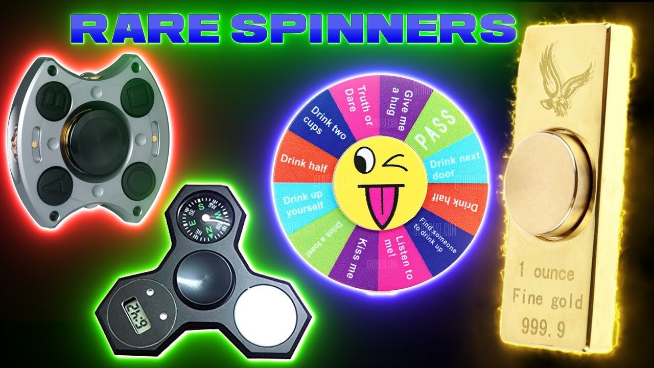 16 RARE FIDGET SPINNERS YOU NEED in your COLLECTION | GearBest | DavidsTV