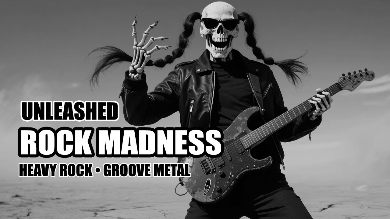 Unleashed Rock Madness – Insane Guitars & Crushing Drums | Heavy Rock ⚡ Groove Metal
