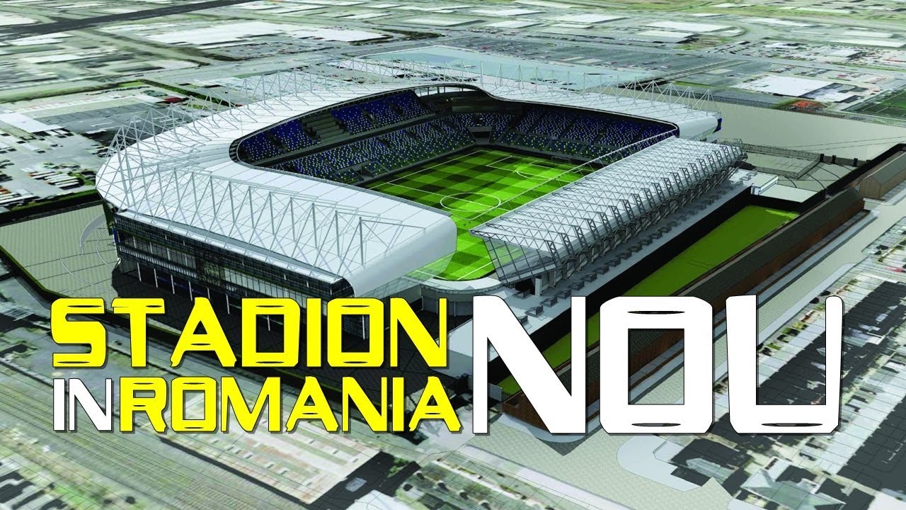 UN NOU STADION DE FOTBAL IN ROMANIA. Cine va juca pe el