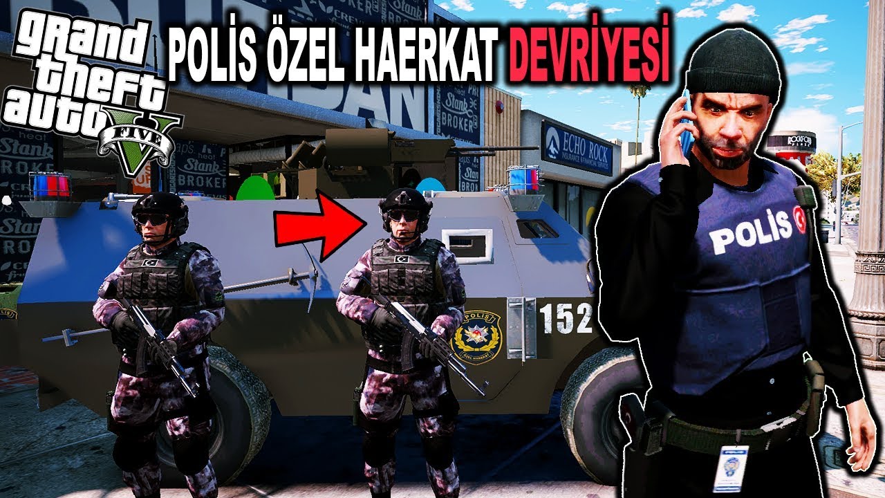 MESUT KOMİSER İLE PÖH OLARAK ODUNU VERİYORUZ! - GTA  5 POLİS MODU