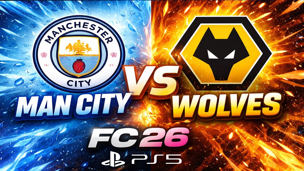 MANCHESTER CITY vs WOLVES 🔥 | FC 26 PS5 Gameplay LIVE