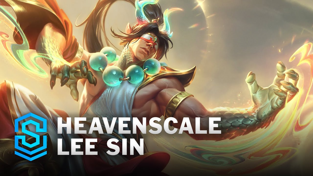 Heavenscale Lee Sin Skin Spotlight - League of Legends
