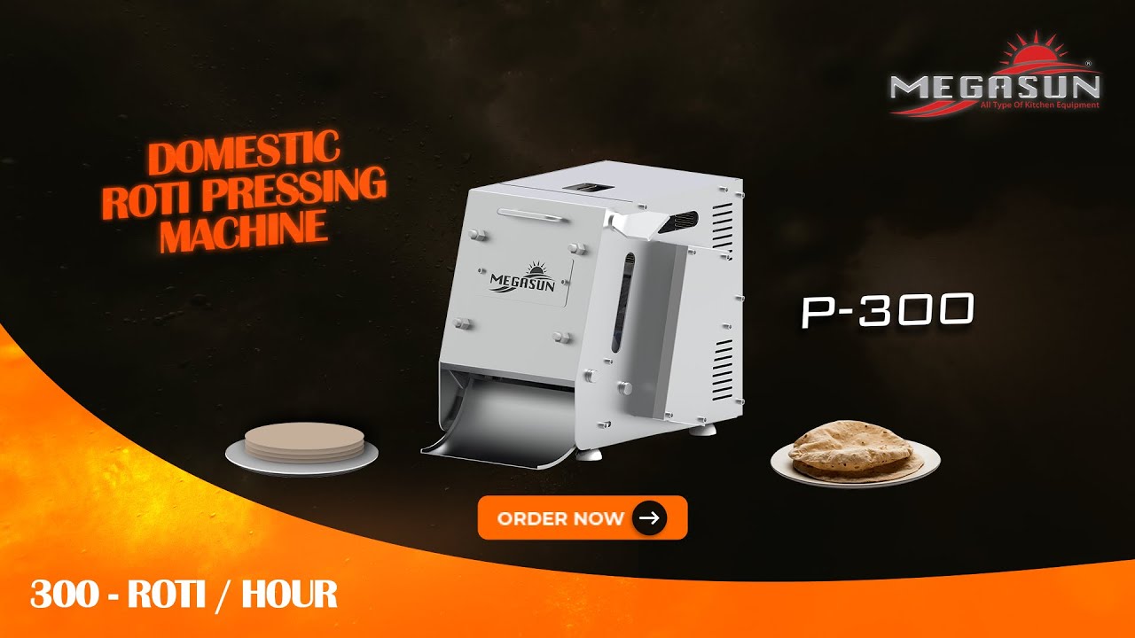 P-300 ROTI PRESSING MACHINE