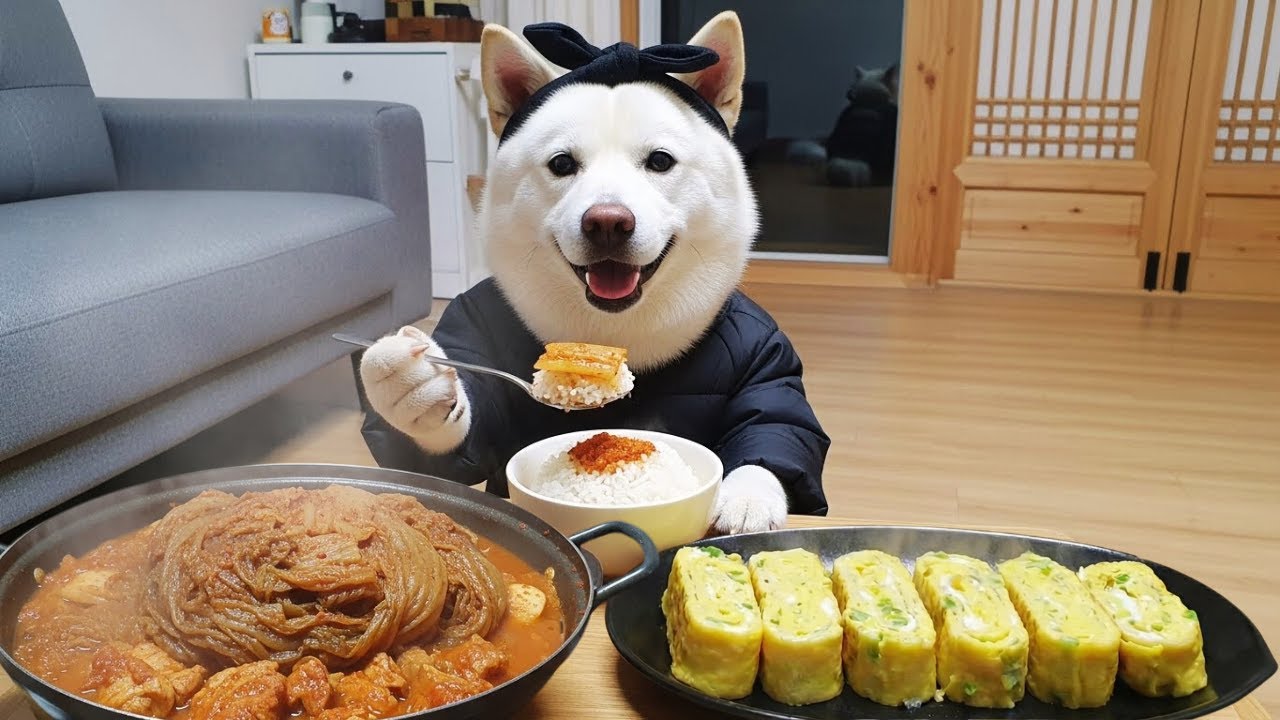 묵은지 김치찜은 못 참지! 딱 한 입만…🤣 