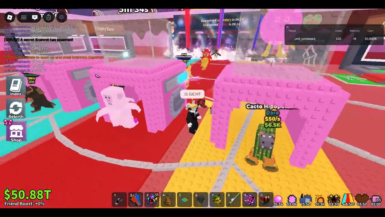 admin abuse in sab [part2 lucky]