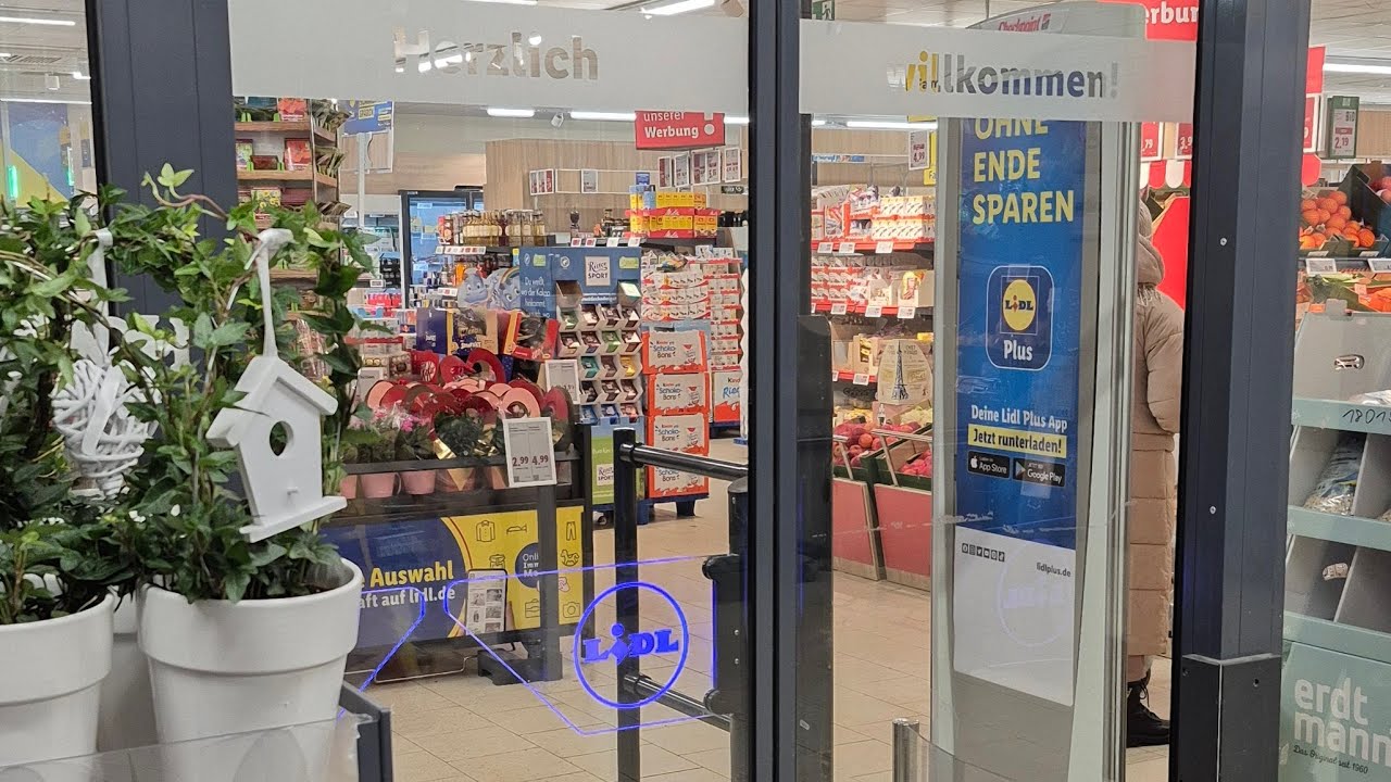 German Supermarket LIDL🛒