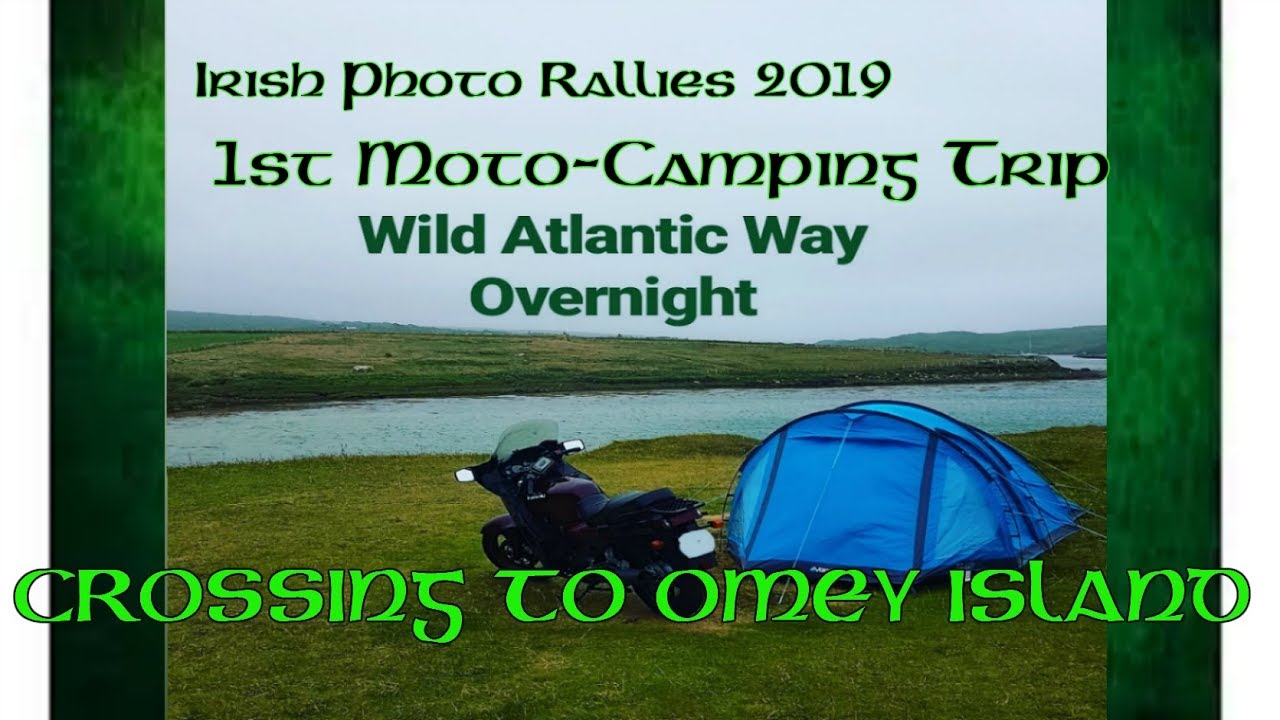 Photo Rallies 2019-Moto-Camping to Omey Island