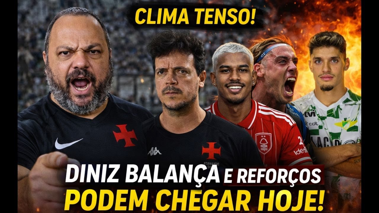 VAI TARDE! DINIZ COLOCA O CARGO À DISPOSIÇÃO E REFORÇOS CHEGAM HOJE NO RIO!