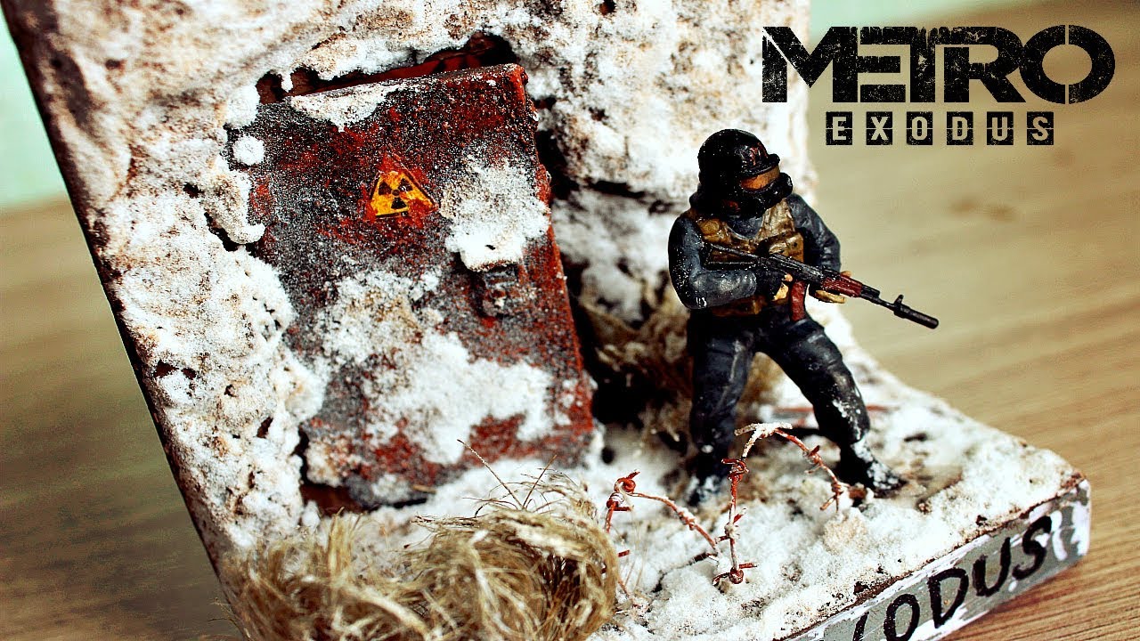 Диорама Metro Exodus (МЕТРО ИСХОД) 