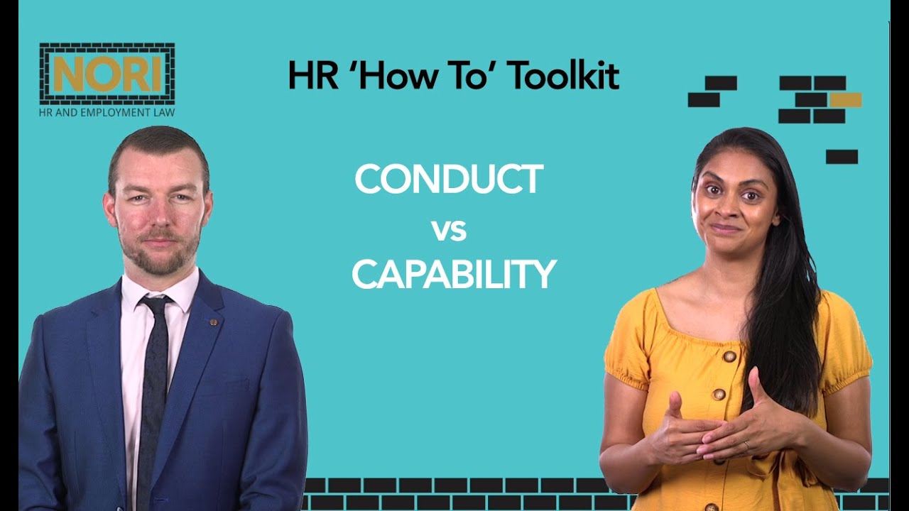 HR Support | HR How To Measure Conduct vs Capability - Won't vs Can't