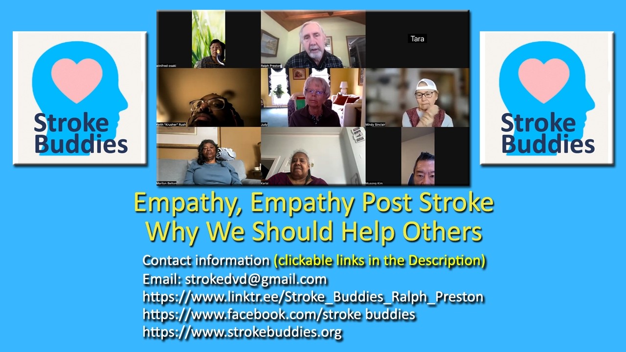 Empathy, Empathy Post Stroke, Why Should We Help Others, Discussion