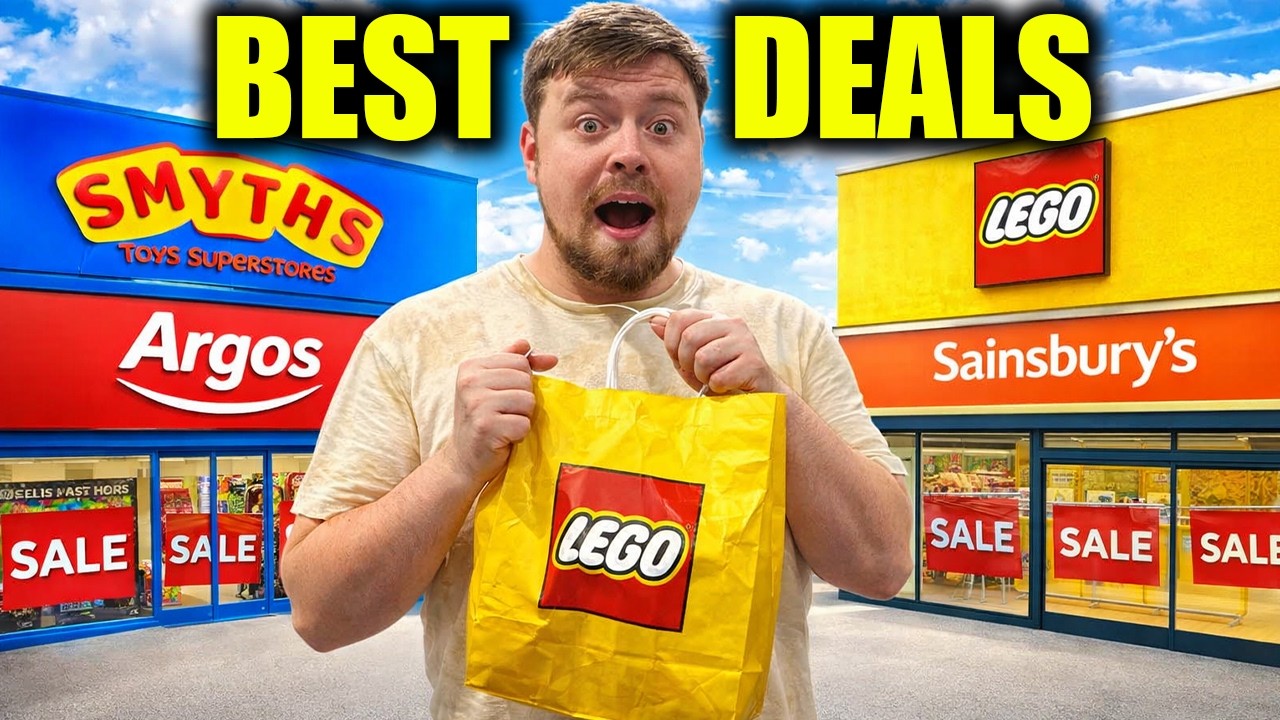 Я обошла 5 магазинов, чтобы найти лучшие предложения на LEGO!