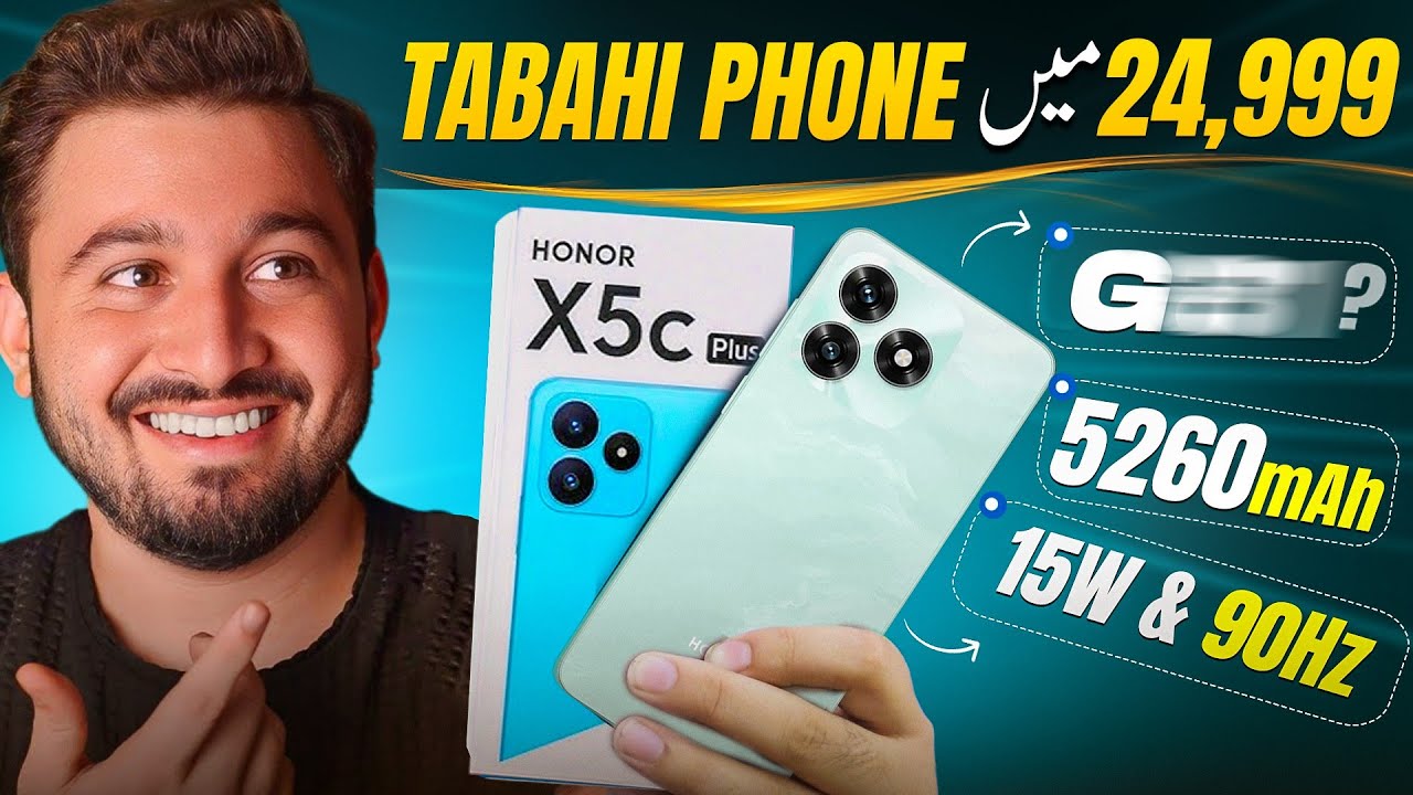 Honor X5c Plus Unboxing - Budget King Under 25,000 in Pakistan ?  