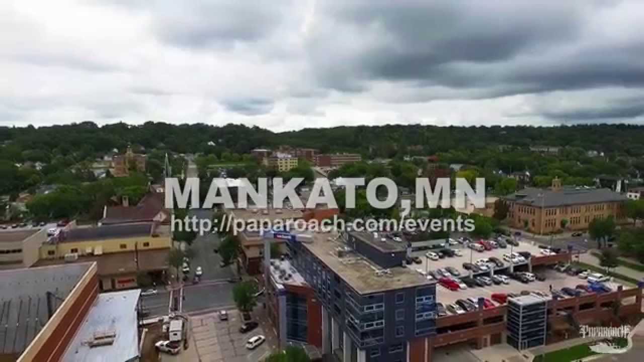 Papa Roach arriving at Verizon Wireless Center in Mankato, MN