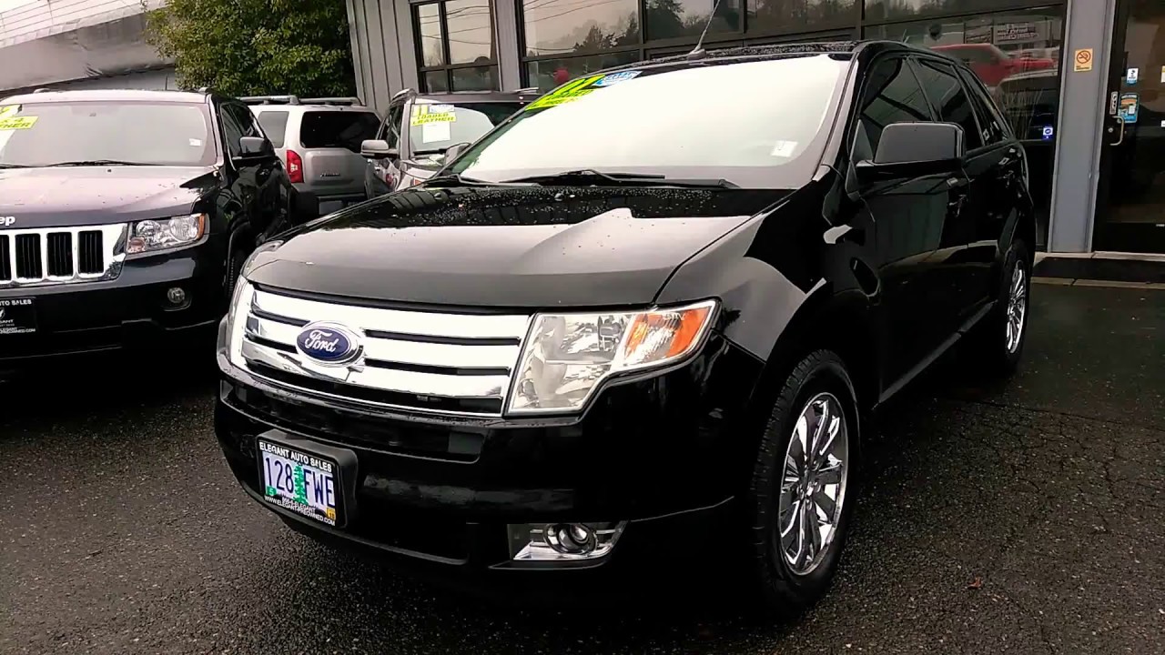 2007 FORD EDGE SEL PLUS AWD SUV LOADED PANORAMIC SUNROOF