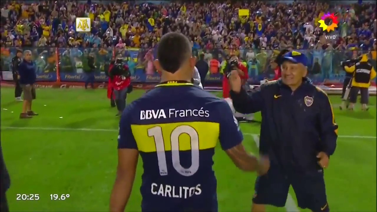 La emocionante despedida de Tevez en la Bombonera