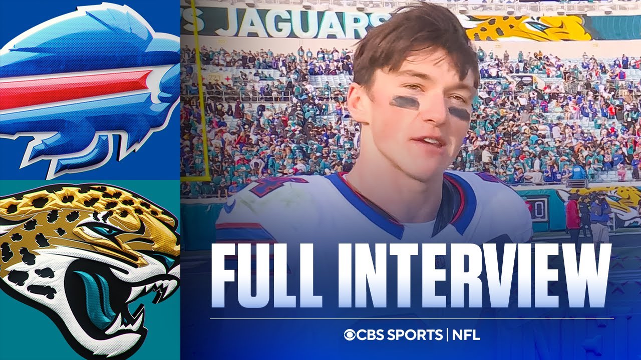 Cole Bishop breaks down his late interception to seal the Bills' playoff win against the Jaguars