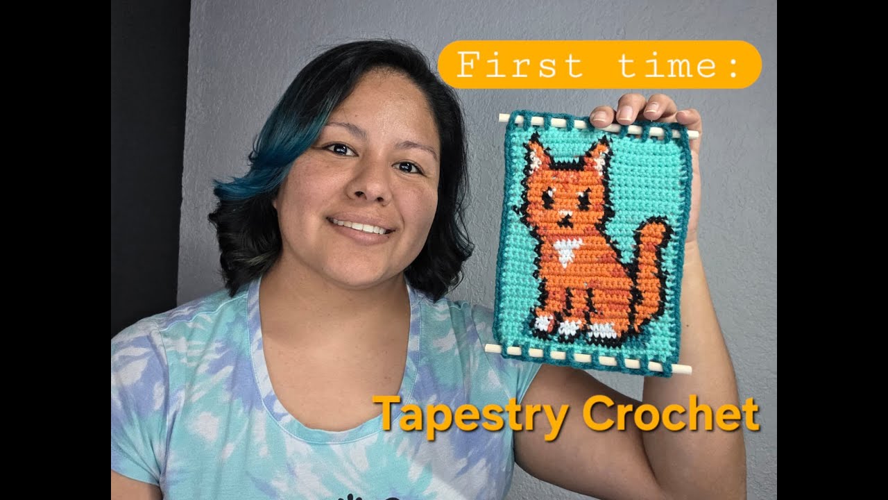 Trying Tapestry Crochet for the First time | First time Ep. 1