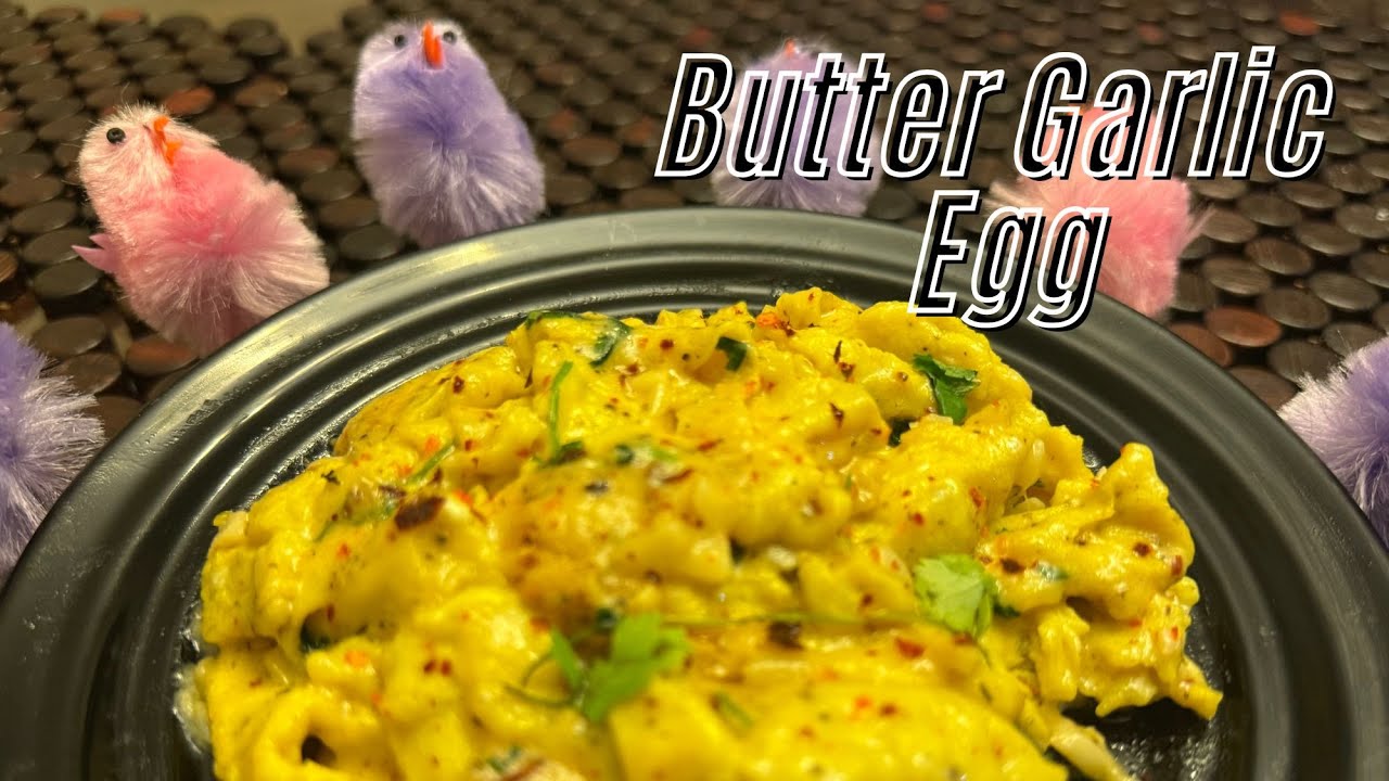 Butter Garlic Egg Recipe | Egg Breakfast Recipes