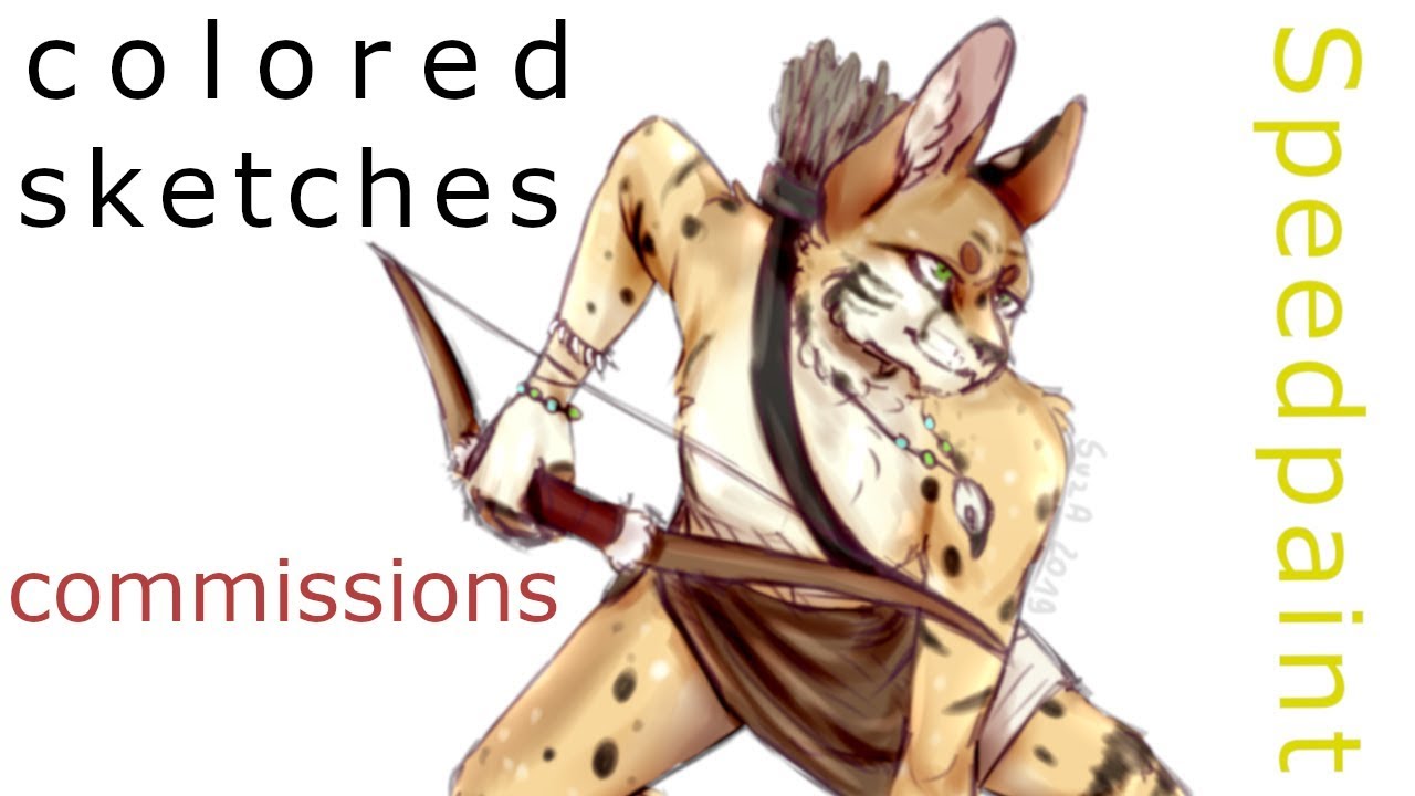 Colored sketches (commissions)