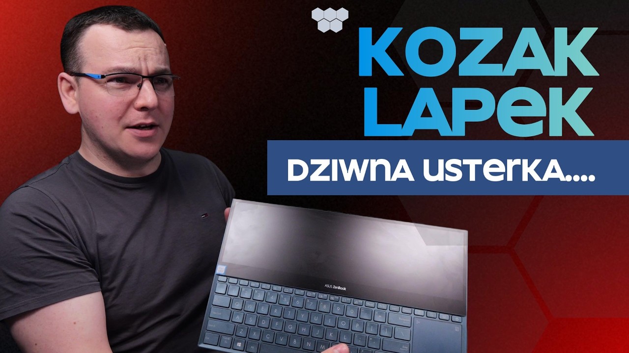 DZIWNA USTERKA WYPASIONEGO LAPTOPA!? Asus ZenBook PRO DUO ZALANY ?