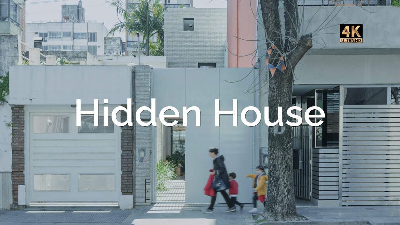 Hidden House: Innovating Urban Living on a 3.4-Meter-Wide Lot