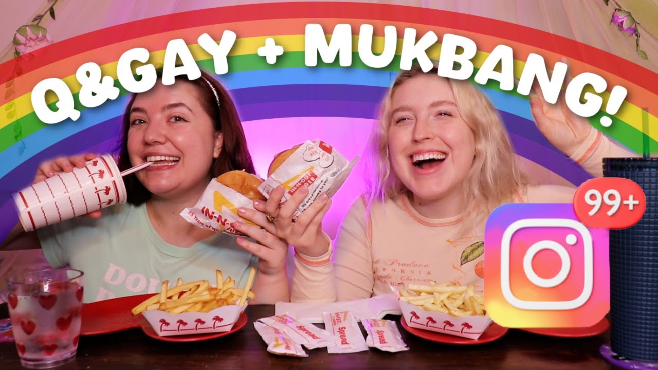 ANSWERING YOUR FRUITY DM'S | Q&GAY + IN N OUT MUKBANG