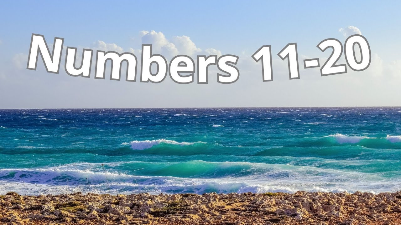 NUMBERS 10-20 - vocabulary presentation