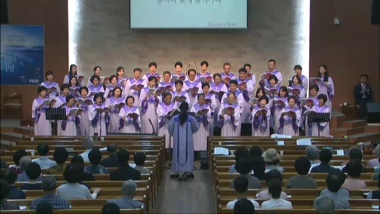 20170716 샬롬찬양대 '태산을 넘어 험곡에 가도'