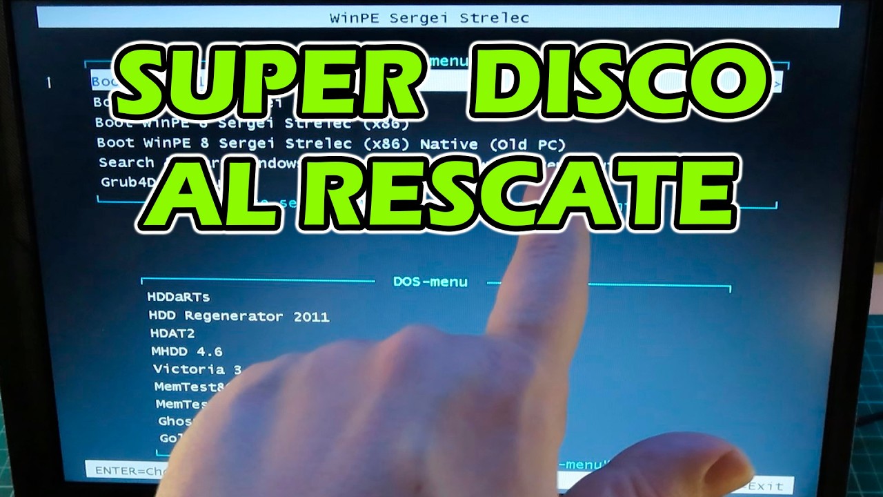 El Mejor Disco de Rescate para PC. Sergei Strelec.