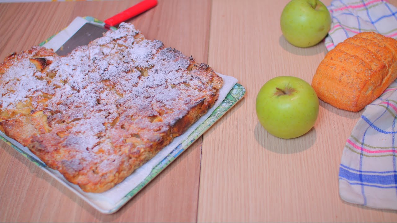 Torta di pane e mele - da oggi non butterai più il pane secco