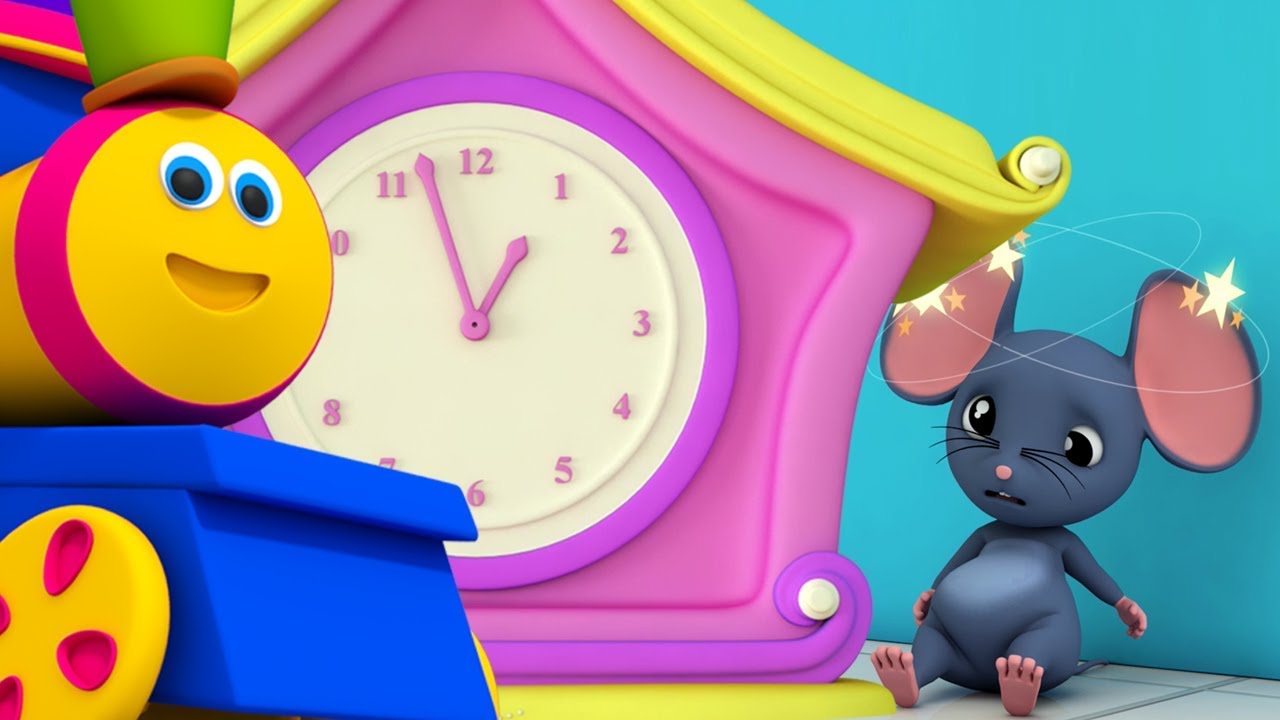 Bob el tren | Hickory Dickory muelle | canción para niños | rimas infantiles