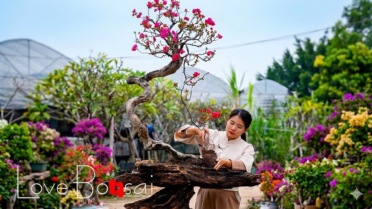 Bonsai Shaping Techniques for Beginners | Stunning Skills by a Beautiful Artist