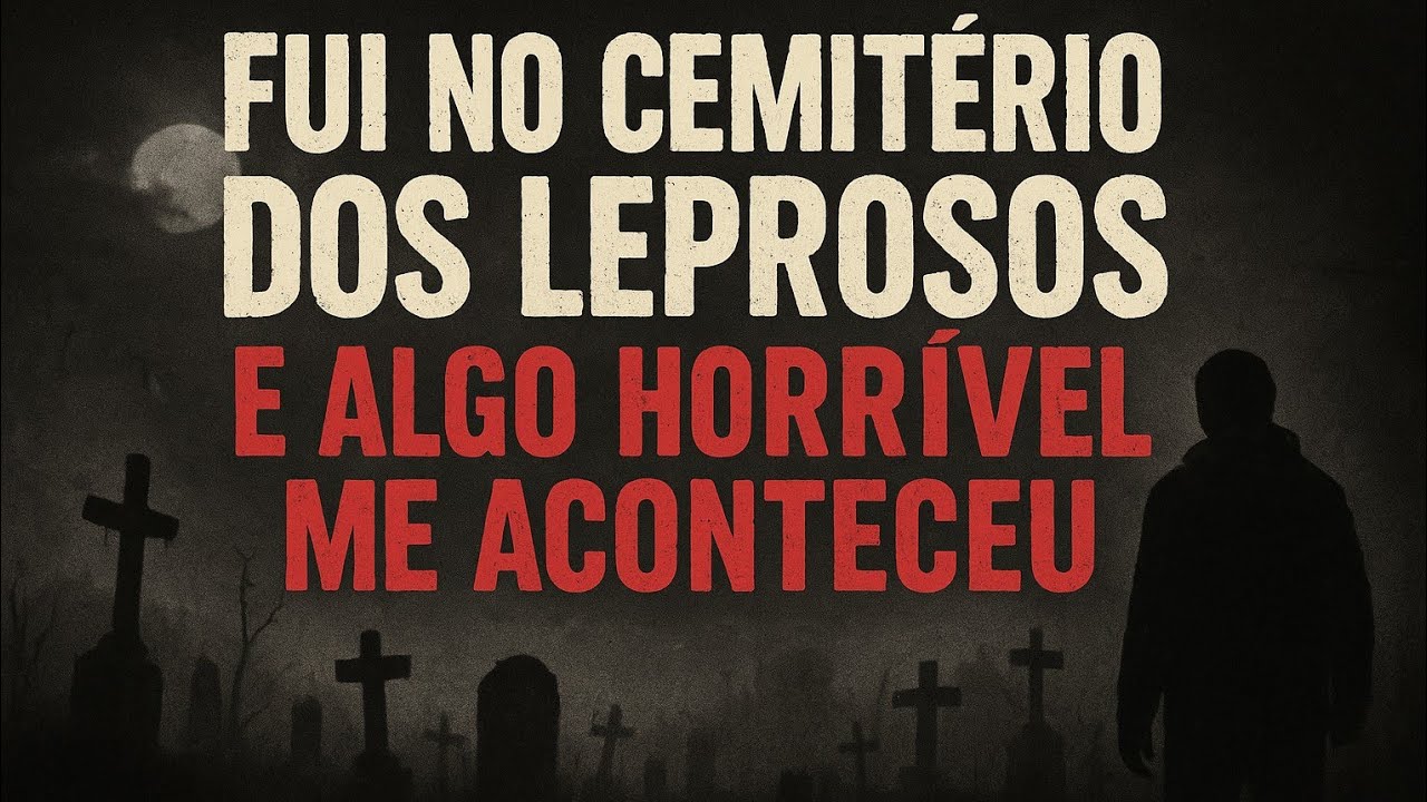 Fui No Cemitério dos Leprosos e Algo Horrível Me Aconteceu” 😱😱