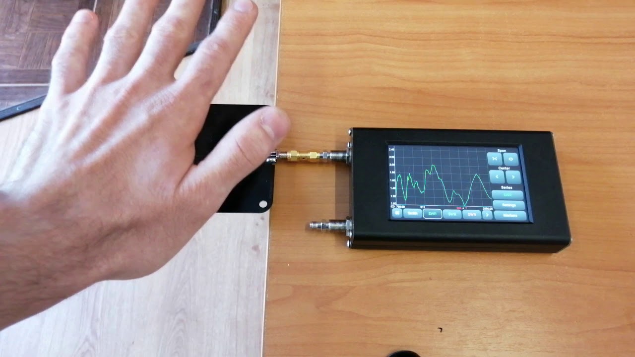 ARINST VNA-PR1 - пояснение к скорости сканирования и отображения графика КСВ.