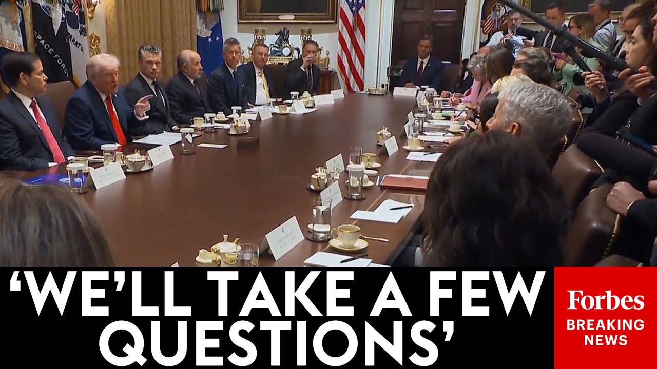 BREAKING NEWS: Trump Takes Questions At Cabinet Meeting After Israel & Hamas Agree To Peace Deal