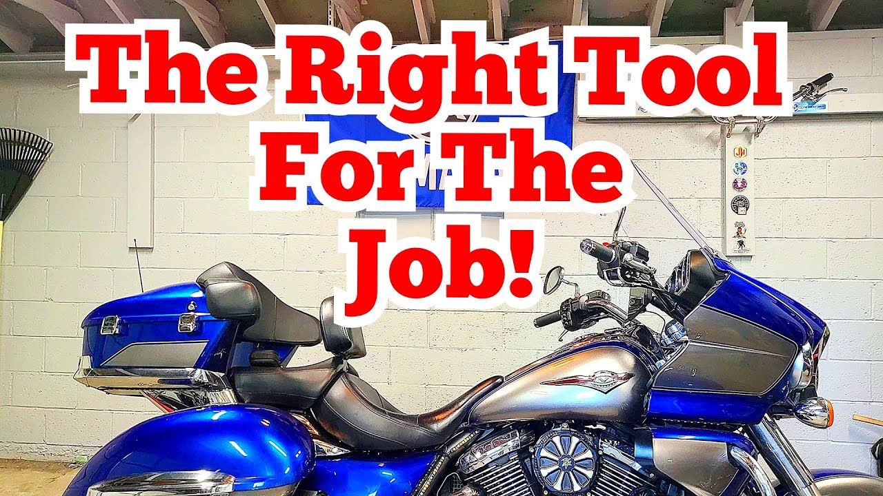Kawasaki Voyager Air Ride Suspension - Way Better Than a Harley!