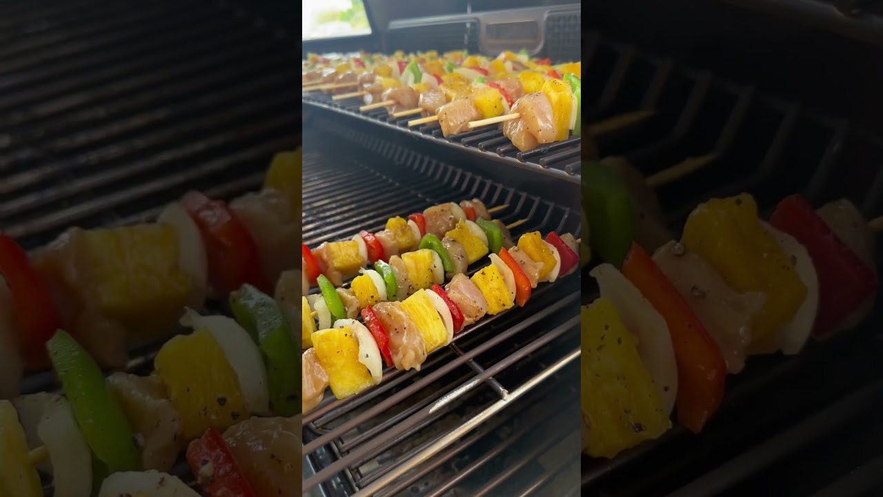 Кебабы Island Chicken Teriyaki на гриле Traeger Timberline