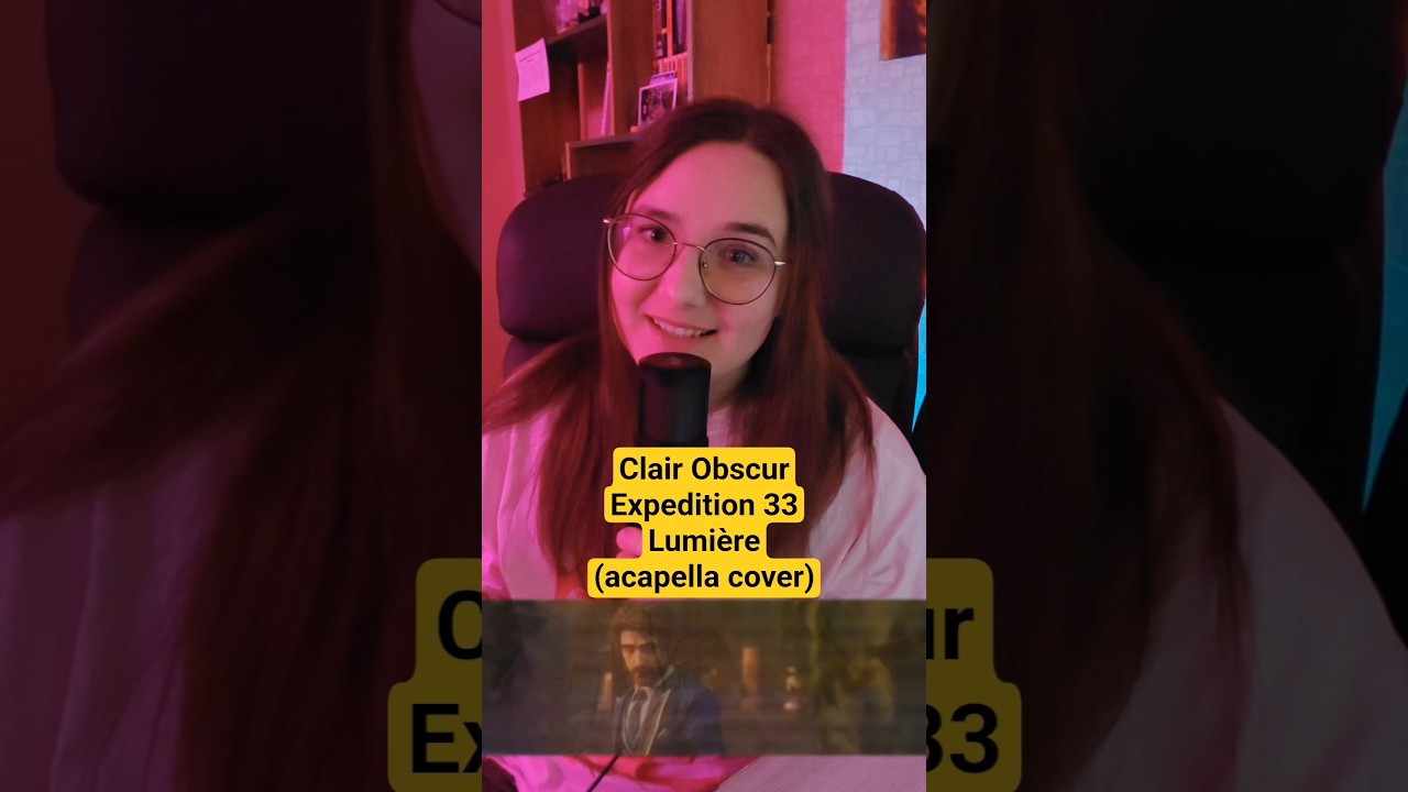 this song is SO beautiful!! 😍 #clairobscurexpedition33 #acapella #cover #singer