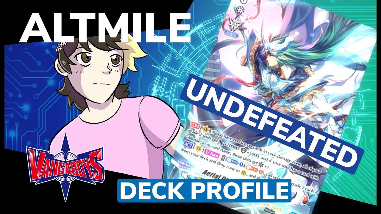 UNDEFEATED! First Place Altmile V-Premium Deck Profile