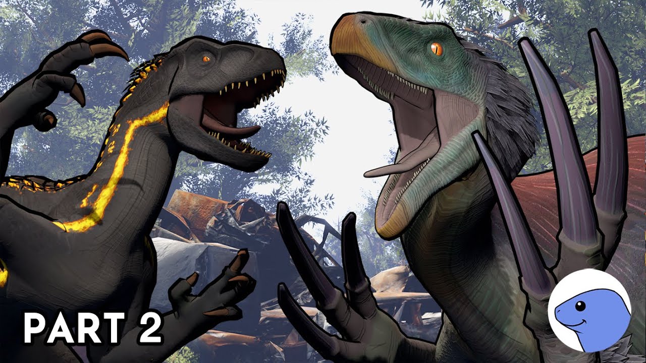 Therizinosaurus vs Indoraptor | Animation (Part 2)
