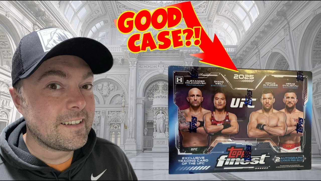 2025 TOPPS UFC FINEST HOBBY BOX - OPENING FULL CASE!