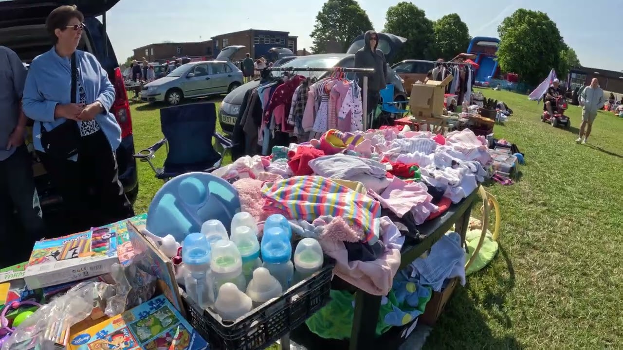 Gosport car boot sale - 28th May 2023