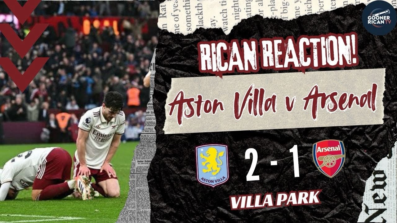 Villa snatch the 3 points at the final second! Title Race is on! 