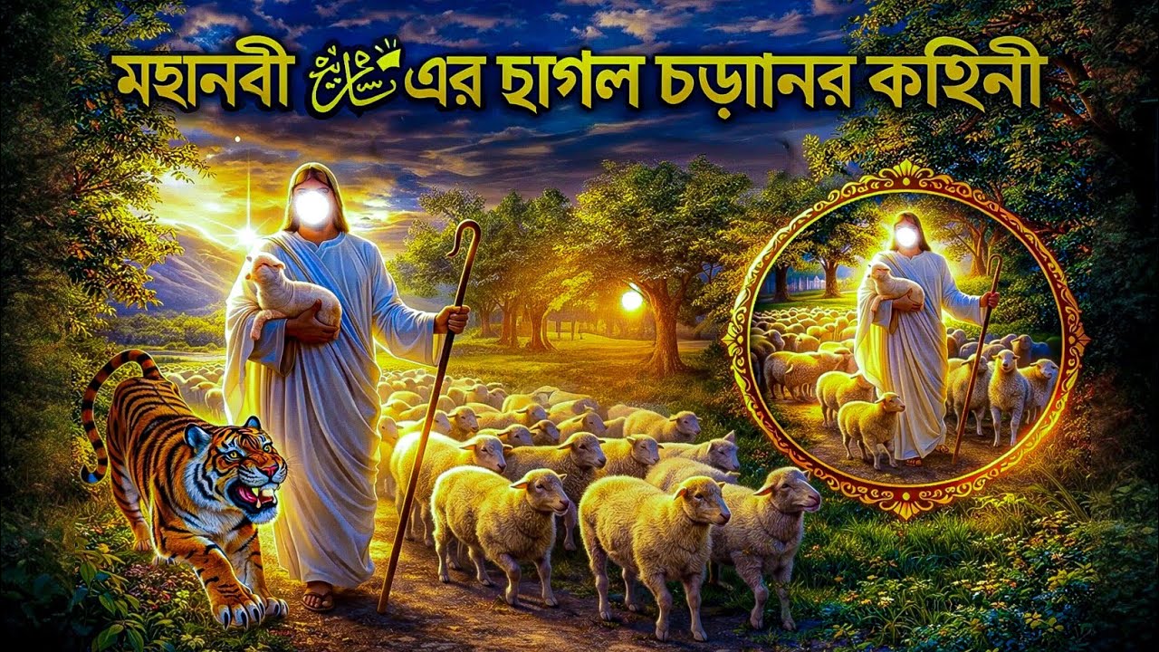 মহানবী ﷺ–এর ছাগল চরানোর হৃদয় কাঁপানো কাহিনী |ছোট মুহাম্মদ ﷺ ও আল্লাহর বিশেষ হেফাজত | ইসলামিক ইতিহাস