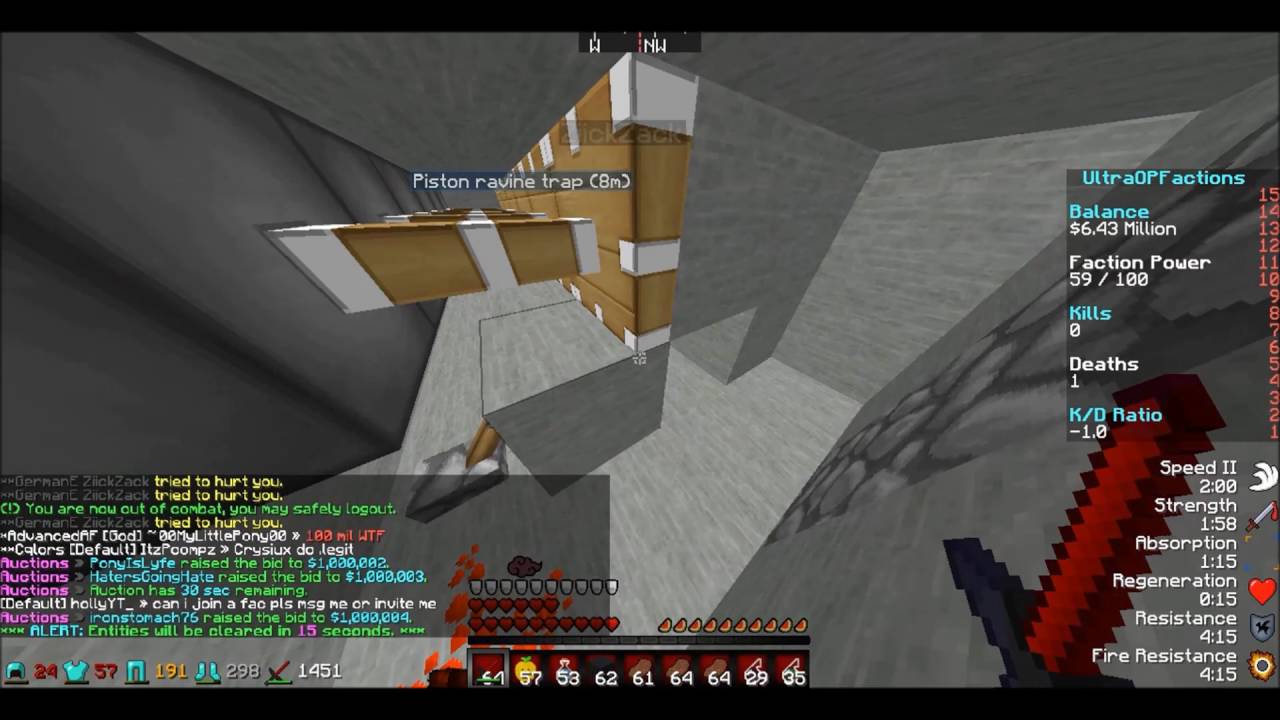 Op factions Trapping and Update