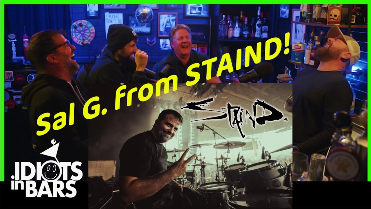STAIND DRUMMER SAL G ON HIS START AS LEAD DRUMMER FOR THE BAND | Idiots in Bars
