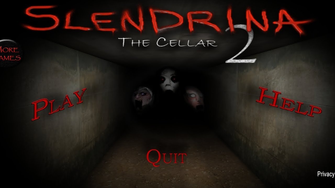 Kita akan menamatkan (game horror) slendrina the celler 2.